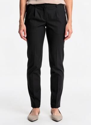 Pantalon slim elasticitate mărime normală negru PIER BÉ femeie