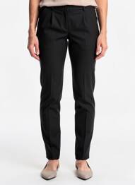 Pantalon slim elasticitate mărime normală negru PIER BÉ femeie