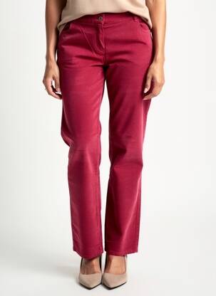 Pantalon slim elasticitate mărime normală roz ARMOR LUX femeie