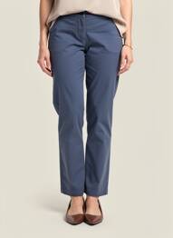 Pantalon chino talie joasă talie joasă albastru ARMOR LUX femeie