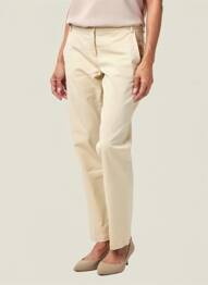 Pantalon chino talie joasă talie joasă bej ARMOR LUX femeie