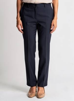 Pantalon slim talie înaltă talie înaltă albastru PIER BÉ femeie