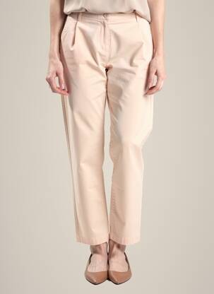 Pantalon chino talie joasă talie joasă roz ARMOR LUX femeie