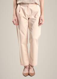Pantalon chino talie joasă talie joasă roz ARMOR LUX femeie