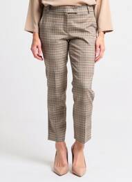 Pantalon 7/8 elasticitate mărime normală maro XT STUDIO femeie