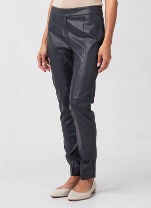Pantalon slim mărime normală mărime normală negru HOTEL PARTICULIER femeie