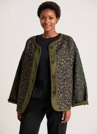 Jachete casual guler rotund verde IT HIPPIE femeie