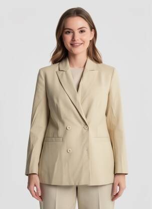 Sacou buzunare bej A.P.C. femeie