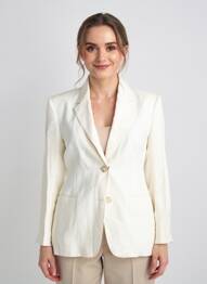 Sacou buzunare bej MAX MARA femeie