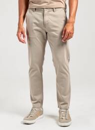Pantalon chino elasticitate mărime normală maro CHEAP MONDAY bărbat