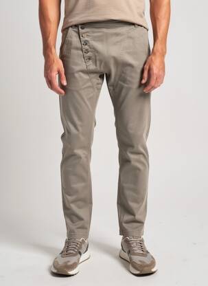 Pantalon chino elasticitate mărime normală maro IMPERIAL bărbat