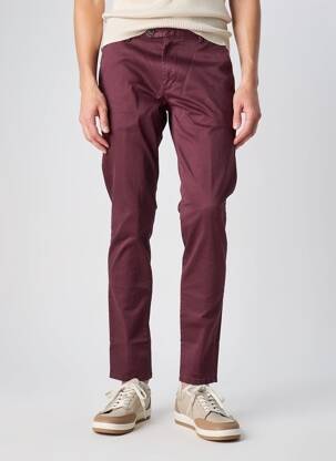 Pantalon chino țesătură poplin mărime normală roșu XAGON MAN femeie