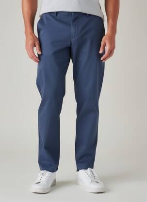 Pantalon chino elasticitate mărime normală albastru XAGON MAN bărbat