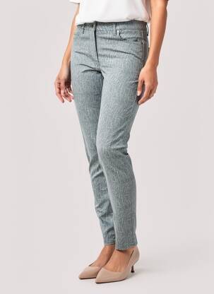 Pantalon slim buzunare albastru SANDWICH femeie