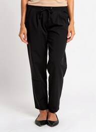 Pantalon drept elasticitate mărime normală negru JDY femeie