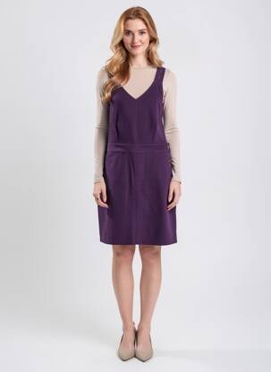 Rochie midi fără mâneci fără mâneci violet PRINCESSE NOMADE femeie