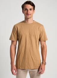 Tricou croială dreaptă mâneci scurte maro WHITE STUFF bărbat