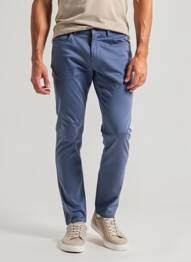Pantalon slim elasticitate mărime normală albastru TOMMY HILFIGER bărbat