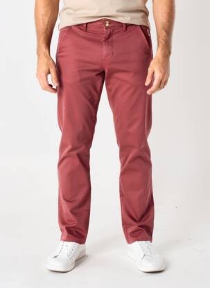 Pantalon chino elasticitate mărime normală portocalie MAISON OSCAR bărbat