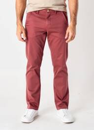 Pantalon chino elasticitate mărime normală portocaliu MAISON OSCAR bărbat
