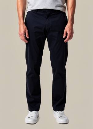 Pantalon chino elasticitate mărime normală albastru TELERIA ZED bărbat