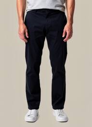 Pantalon chino elasticitate mărime normală albastru TELERIA ZED bărbat