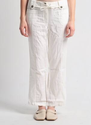 Pantalon evazat mărime normală mărime normală bej PHILDAR femeie