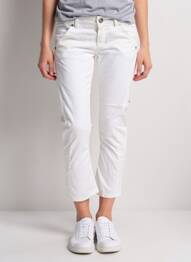 Pantalon trei sferturi talie joasă talie joasă alb GUESS femeie