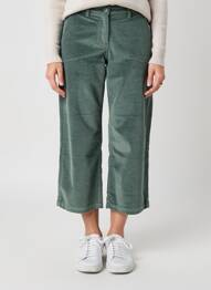 Pantalon 7/8 elasticitate mărime normală verde SAINT JAMES femeie