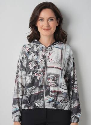 Jachete casual croială dreaptă negru DOLCEZZA femeie