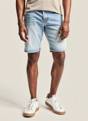 Bermudă țesătură denim mărime normală albastru STREET ONE bărbat