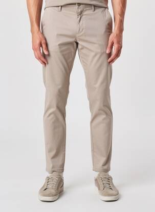 Pantalon chino elasticitate mărime normală bej CELIO bărbat