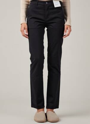 Pantalon chino elasticitate mărime normală negru LE COQ SPORTIF femeie