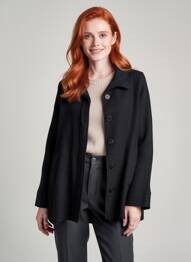 Jachete casual buzunare negru BANDITAS FROM MARSEILLE femeie