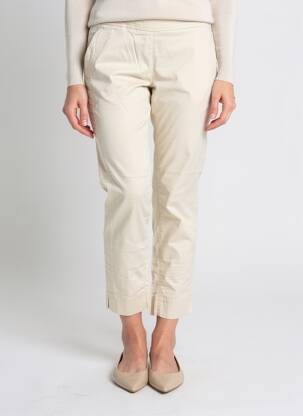 Pantalon 7/8 elasticitate mărime normală bej SPORTALM femeie
