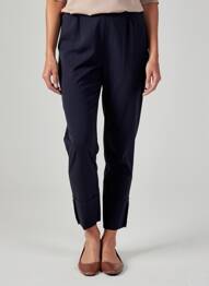 Pantalon 7/8 elasticitate mărime normală albastru PLATINE COLLECTION femeie