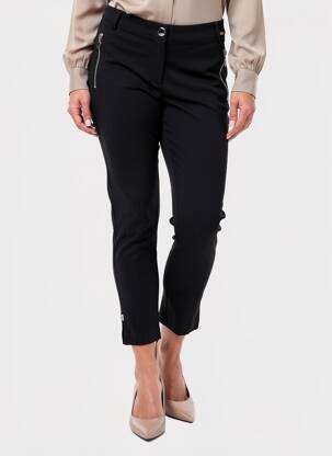 Pantalon 7/8 elasticitate mărime normală negru AIRFIELD femeie