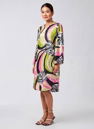 Rochie scurtă mâneci 3/4 mâneci 3/4 negru JOSEPH RIBKOFF femeie