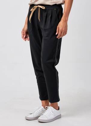Pantalon 7/8 talie elastică negru PAKO LITTO femeie