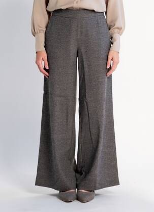 Pantalon larg buzunare mărime normală gri ATTIC AND BARN femeie
