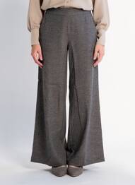 Pantalon larg buzunare mărime normală gri ATTIC AND BARN femeie