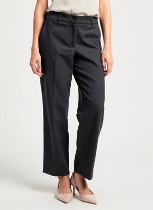 Pantalon drept elasticitate mărime normală gri SOUVENIR femeie