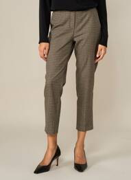 Pantalon 7/8 talie elastică mărime normală bej DIEGA femeie