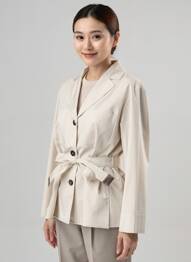 Sacou buzunare bej MAX MARA femeie