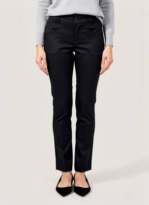 Pantalon slim buzunare negru STREET ONE femeie