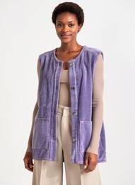 Jachete casual guler rotund violet DROLATIC femeie