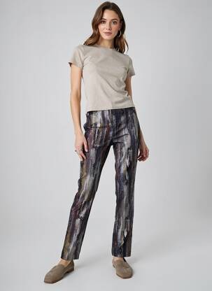 Pantalon slim talie elastică mărime normală negru JOSEPH RIBKOFF femeie