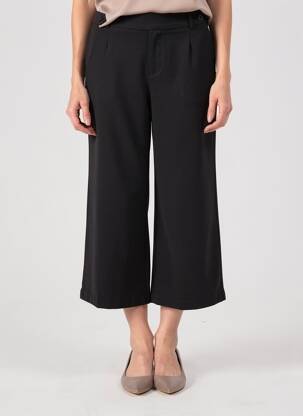 Pantalon 7/8 elasticitate mărime normală negru SURKANA femeie
