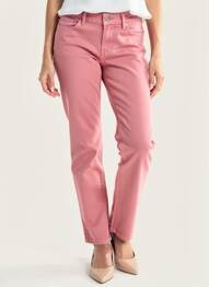 Pantalon slim buzunare roșu SUD EXPRESS femeie