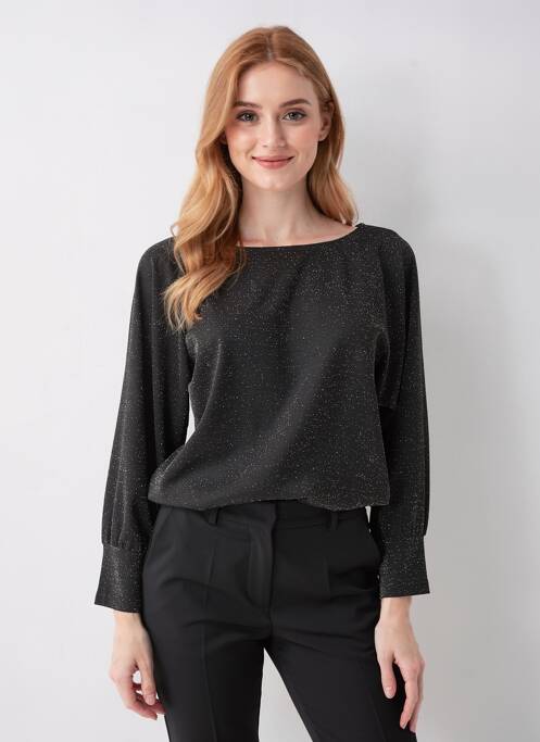 Top elasticitate mâneci lungi negru BETTY BARCLAY femme